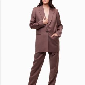 Aritzia Wilfred Belcastel Wool Blazer Size Small